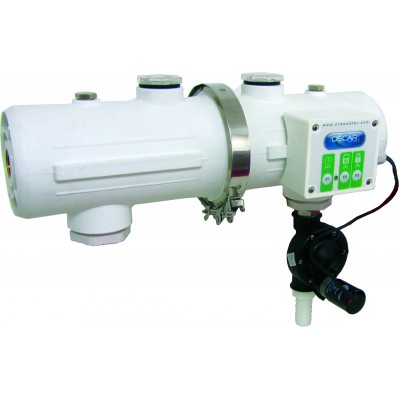 Filtru Oscar, cartus de 10″, racord de 1½ purjare manuala